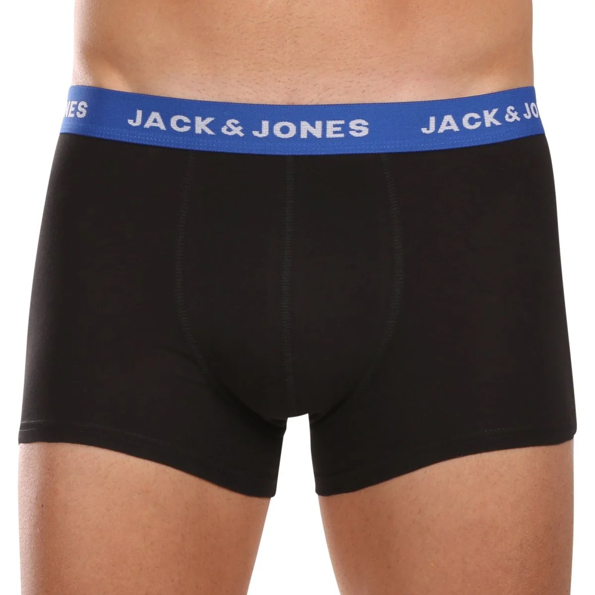 Jack and Jones 7PACK pánské boxerky černé (12230353) XL