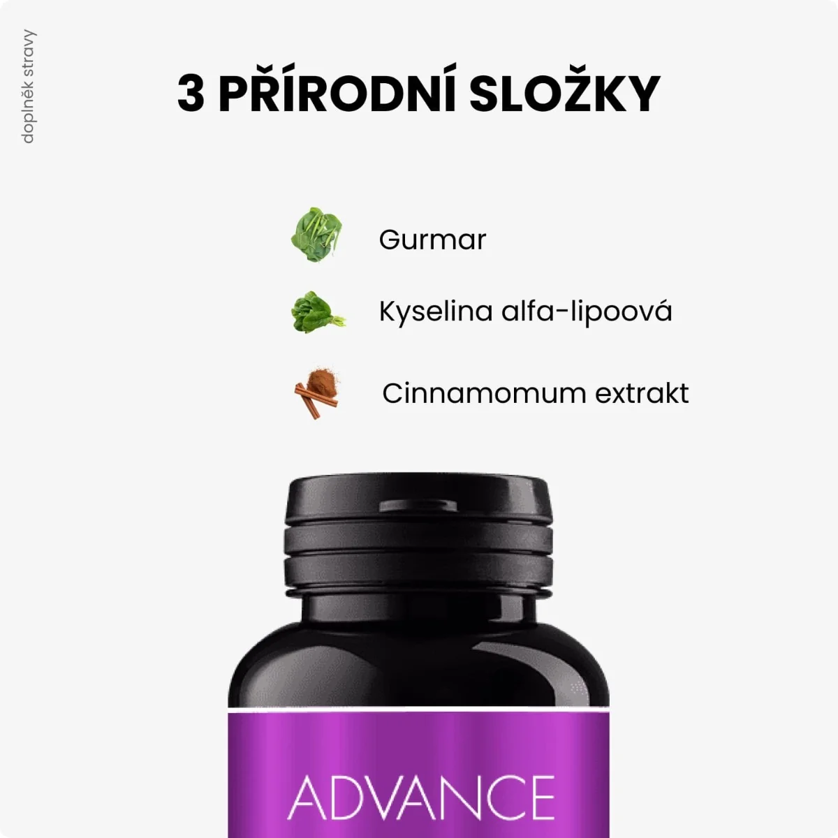 ADVANCE Diaben hladina cukru 60 kapslí