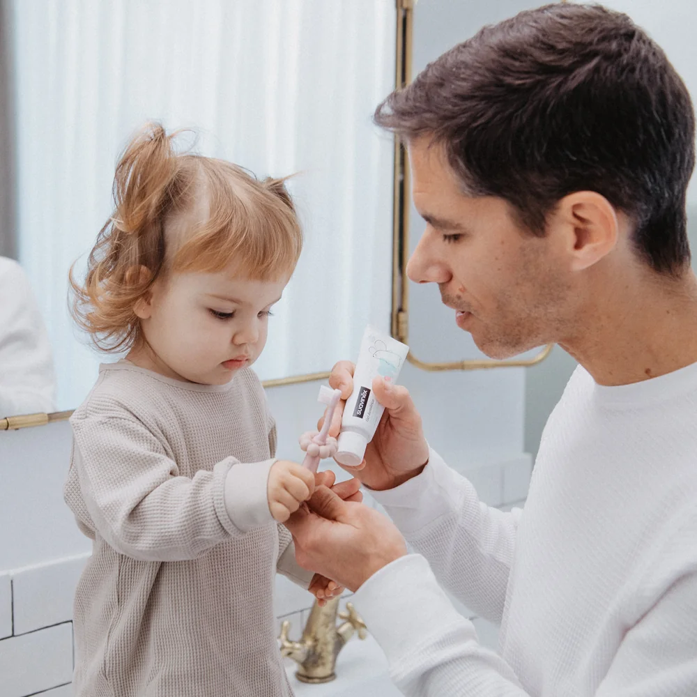 Suavinex Sada na ústní hygienu 3 ks zelená