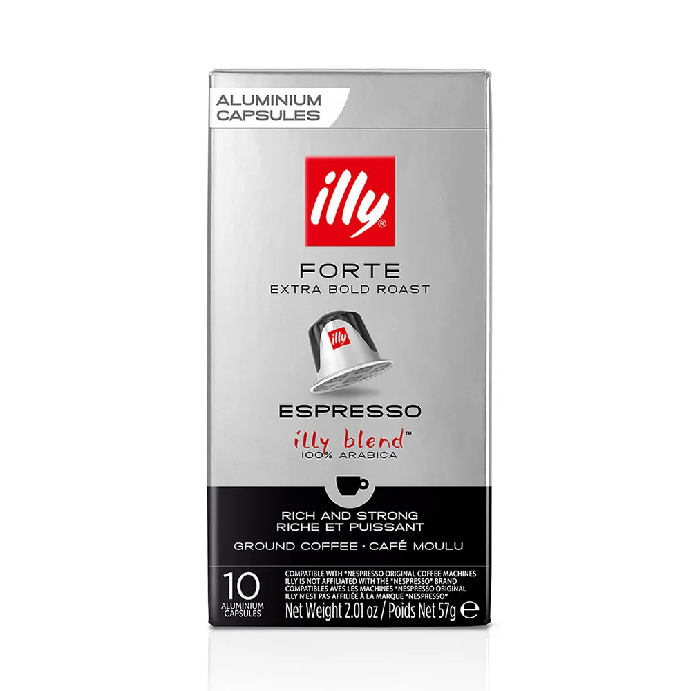 illy Espresso Forte kávové kapsle 10 ks