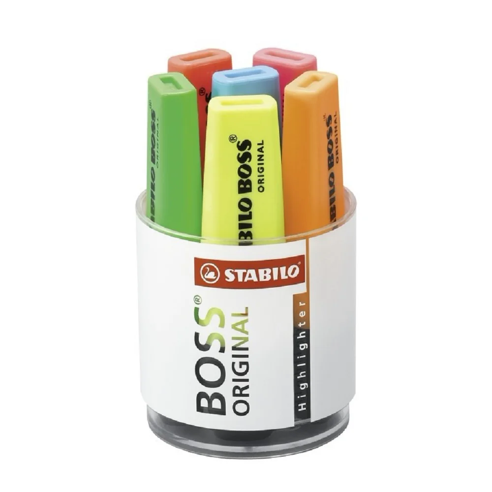 STABILO Zvýrazňovač - BOSS ORIGINAL - 7006 - 6 ks box