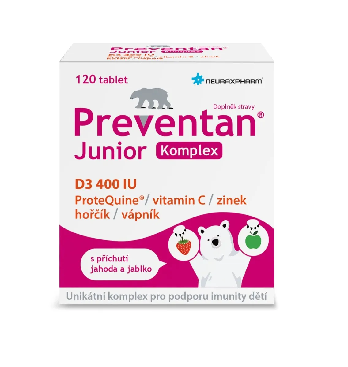 Preventan Junior Komplex D3 400 IU 120 tablet