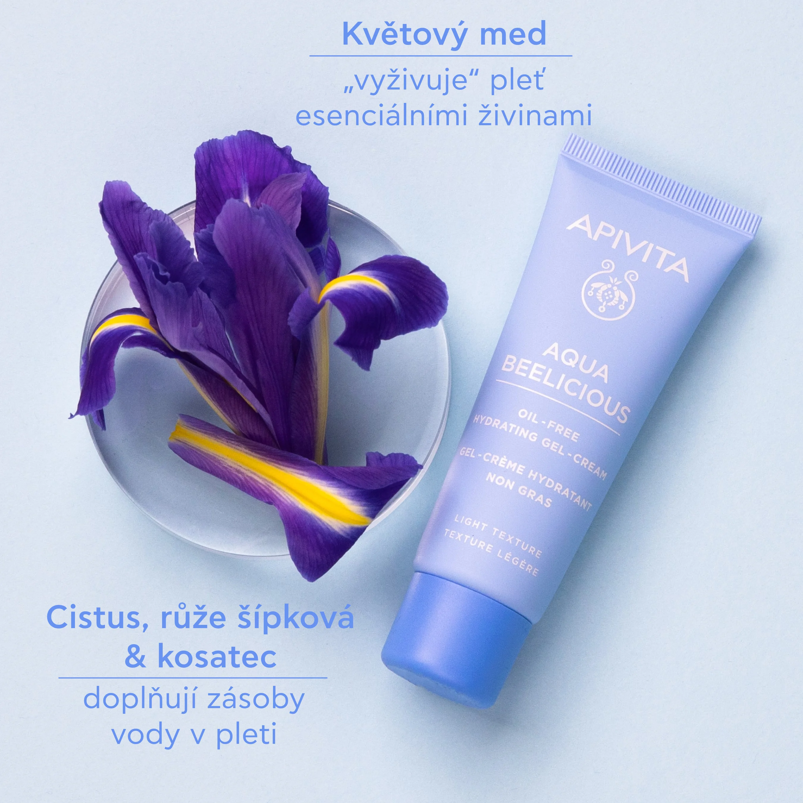 APIVITA Aqua Beelicious hydratační gel-krém 40 ml