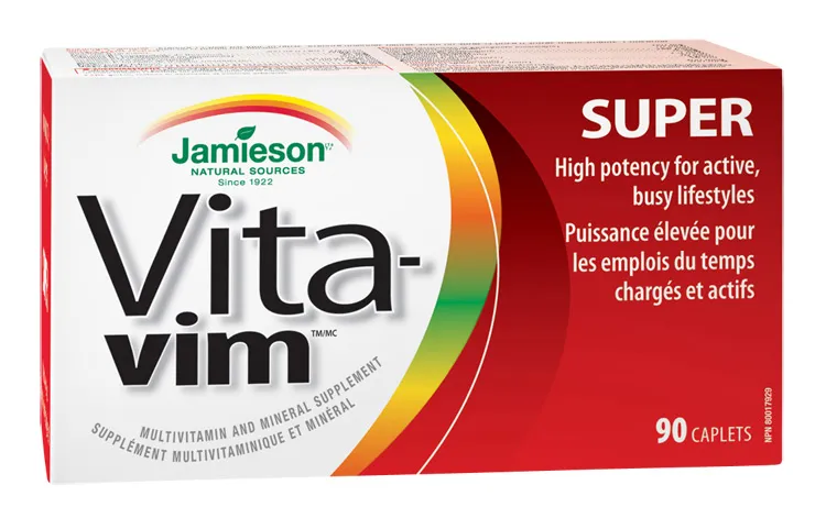 JAMIESON Super Vita-Vim multivitamin tbl.90