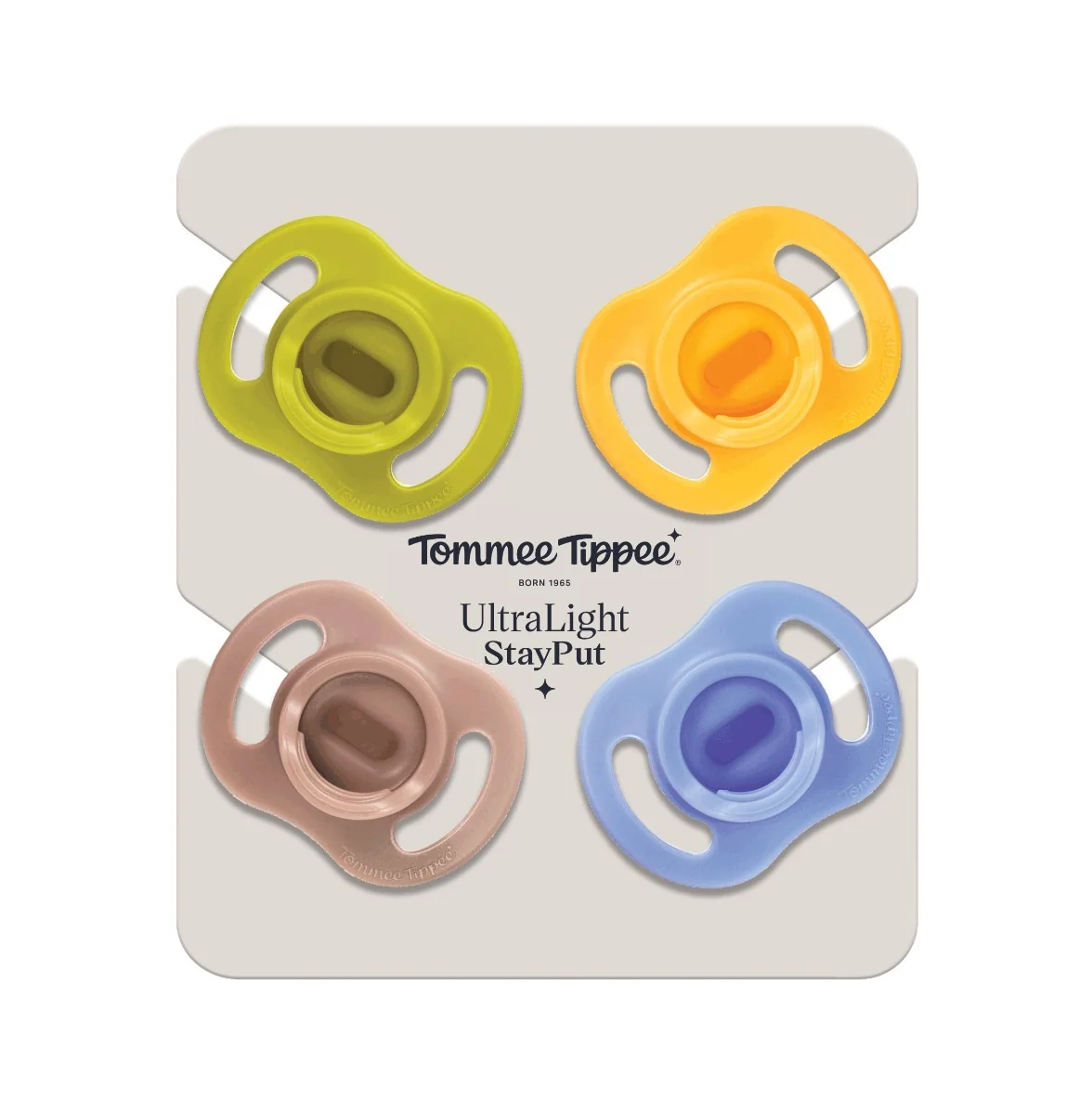 Tommee Tippee Silikonový Dudlík Ultralight Boy 6–18m 4 ks