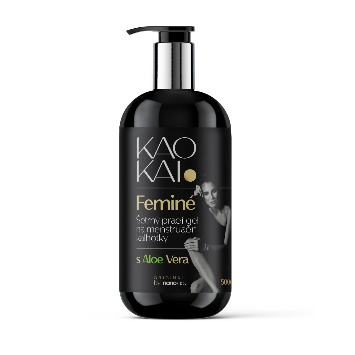 Nanolab KAO KAI. Prací gel na menstruační kalhotky 500 ml