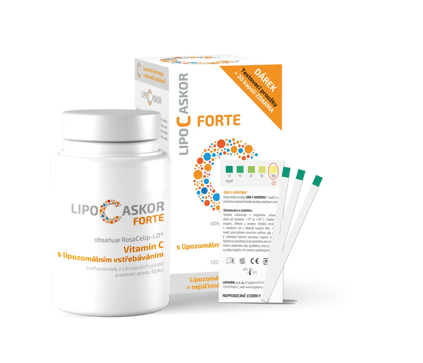 LIPO-C-ASKOR FORTE 120 kapslí