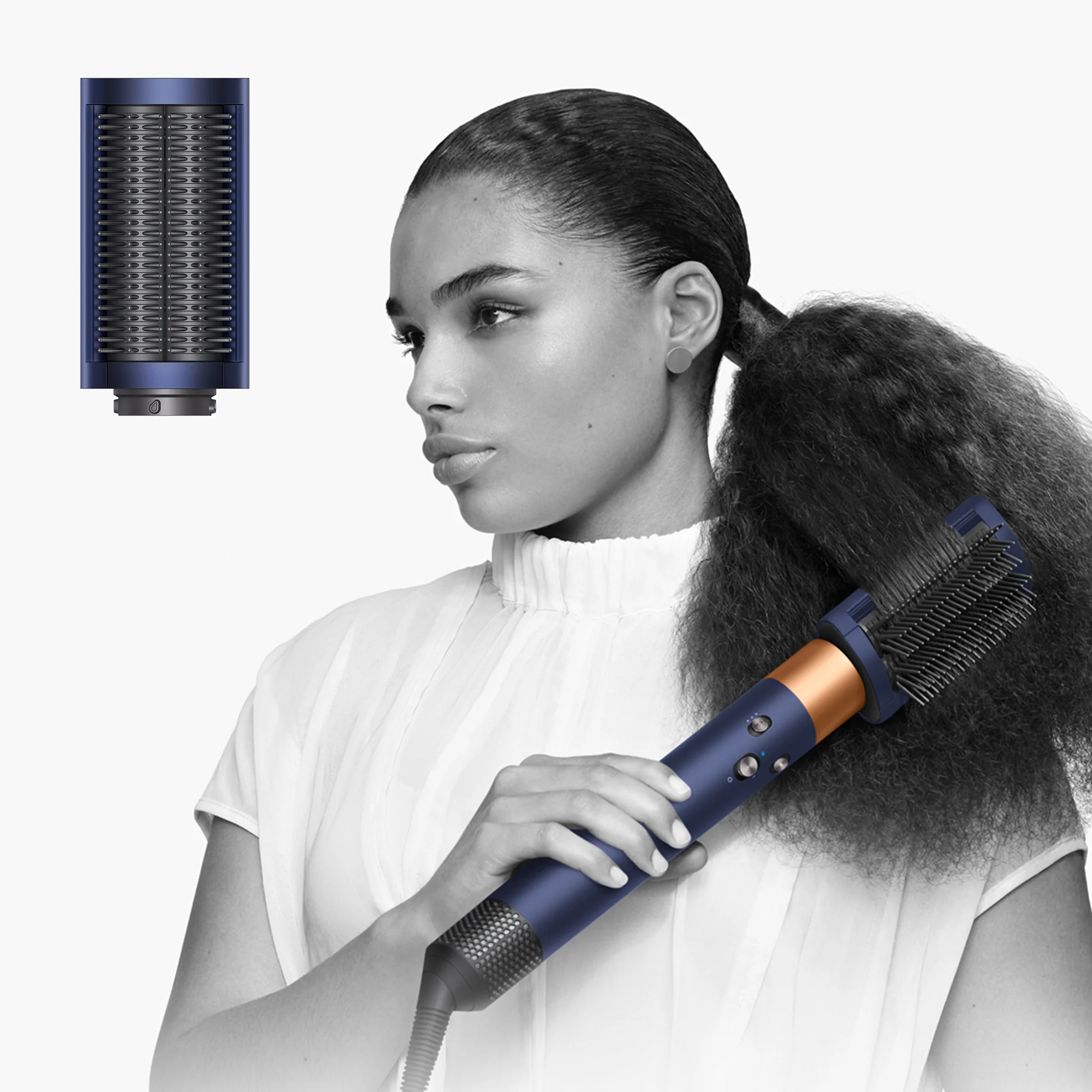 Dyson Airwrap Complete Long Volumise HS05 kulmofén pruská modrá/měděná
