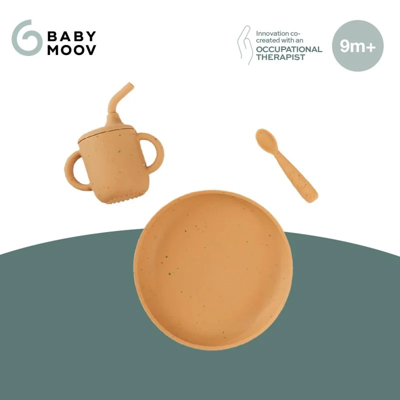 Babymoov silikonová jídelní sada Grown-Up MEAL SET Little Arty