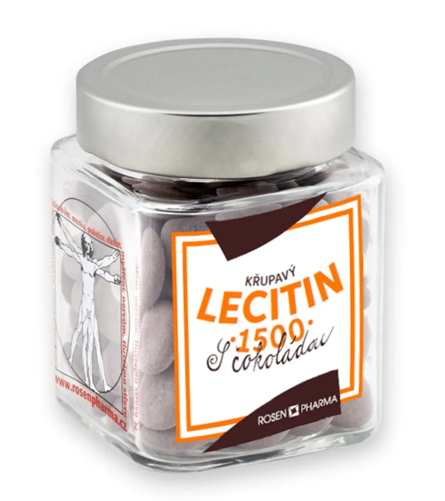 ROSEN Lecitin čokoládový 1500 drg.90