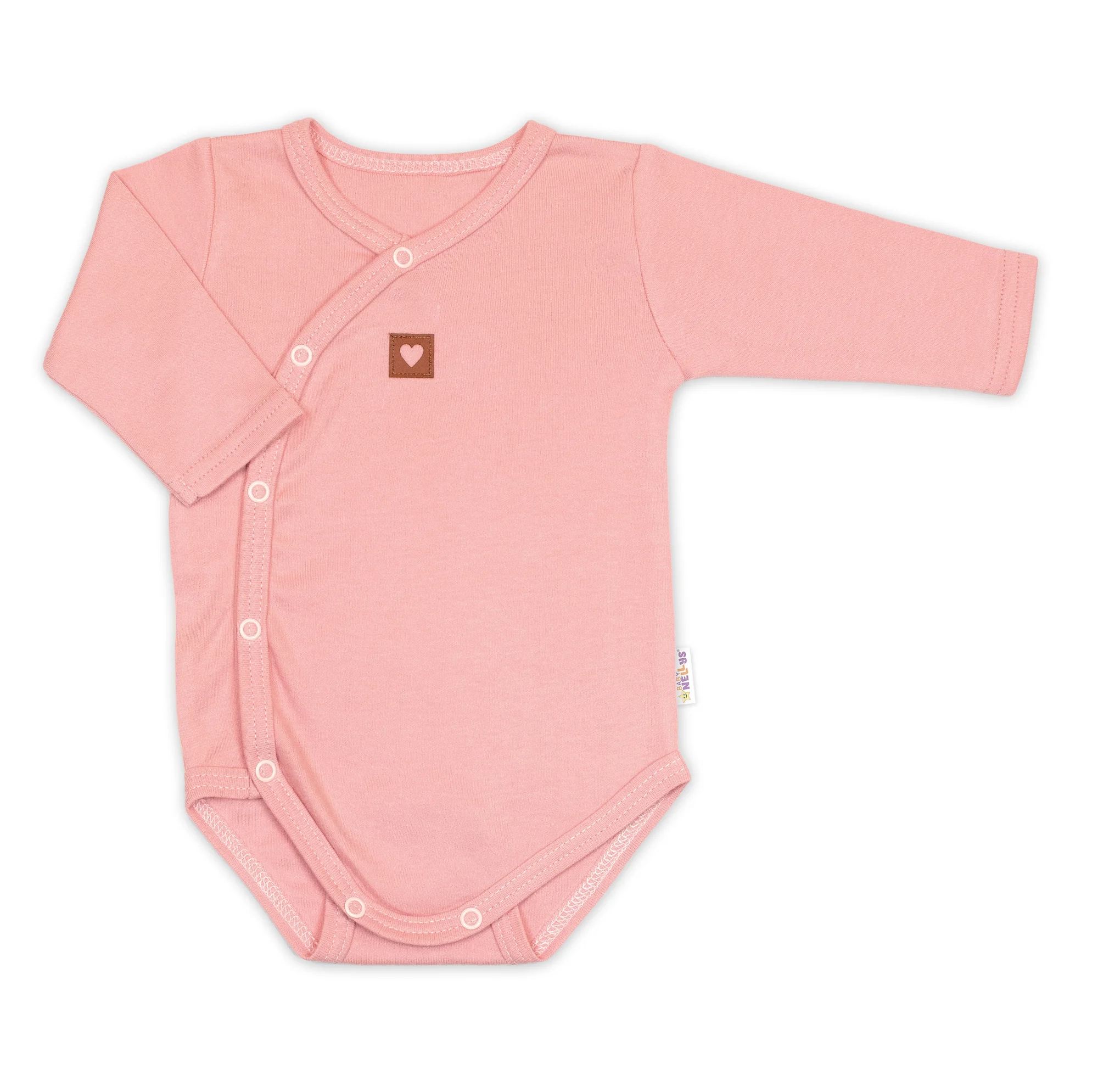 Baby Nellys Rostoucí 3dílná sada pro miminko Nature - korálová, vel. 56/62