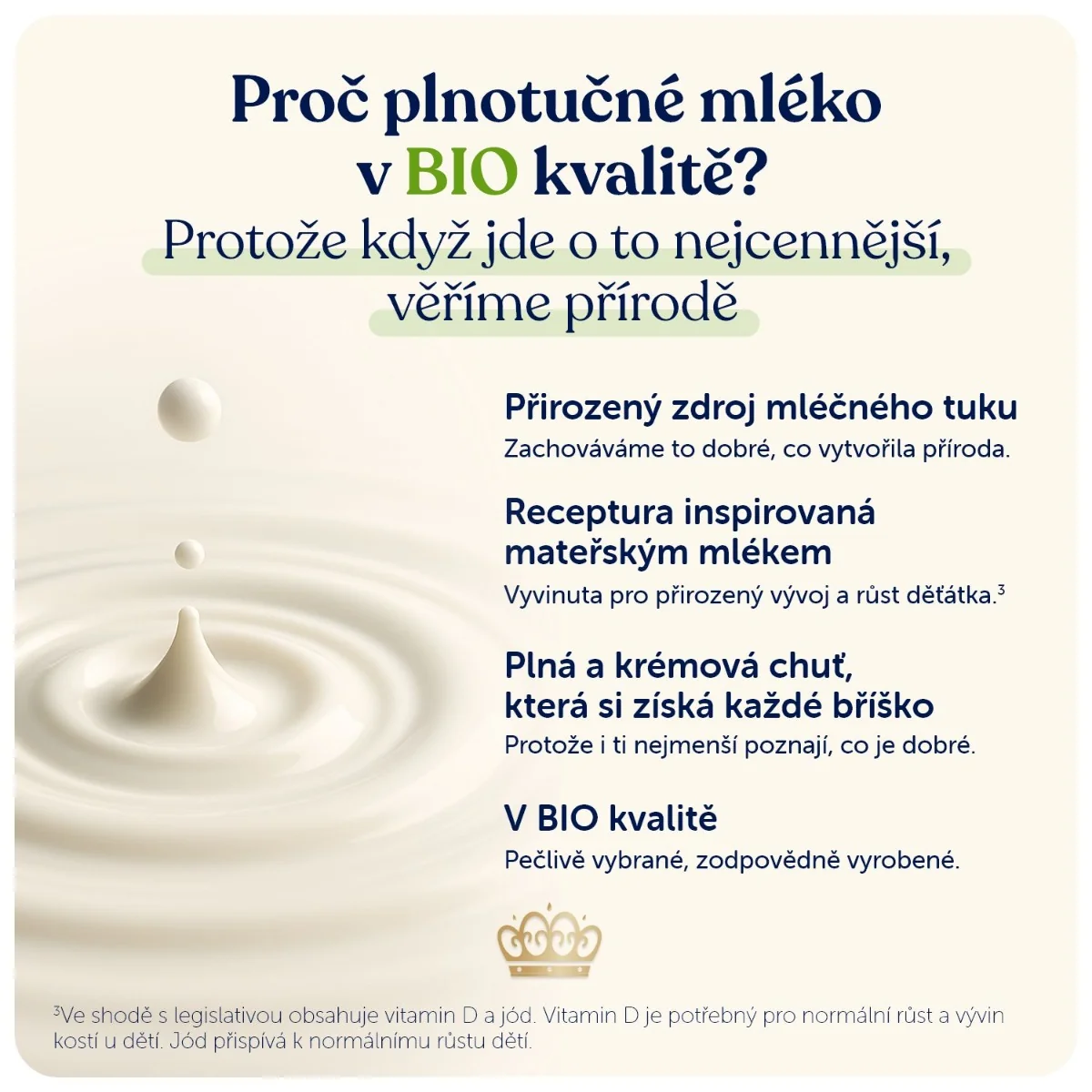 Kendamil 2 BIO Nature Kojenecké pokračovací mléko HMO+ 800 g