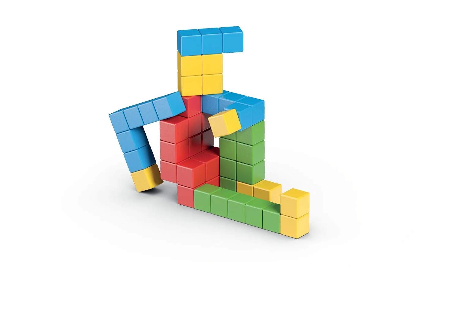 Geomag Magicube Creative magnetická stavebnice 64 dílků