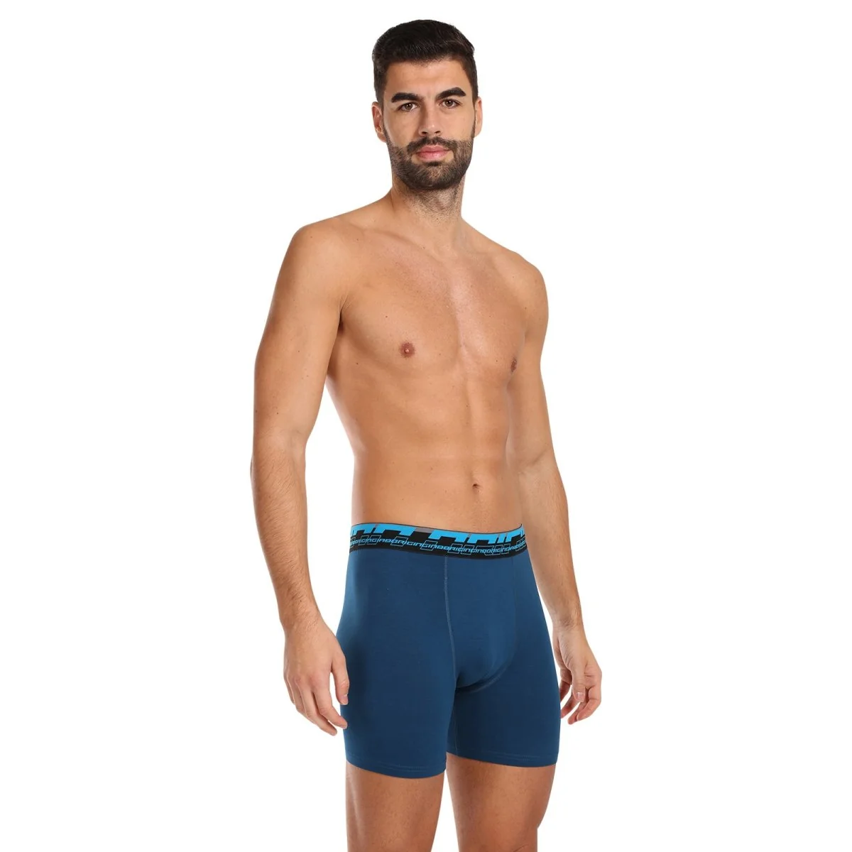 Gino Pánské boxerky modré (74154) M