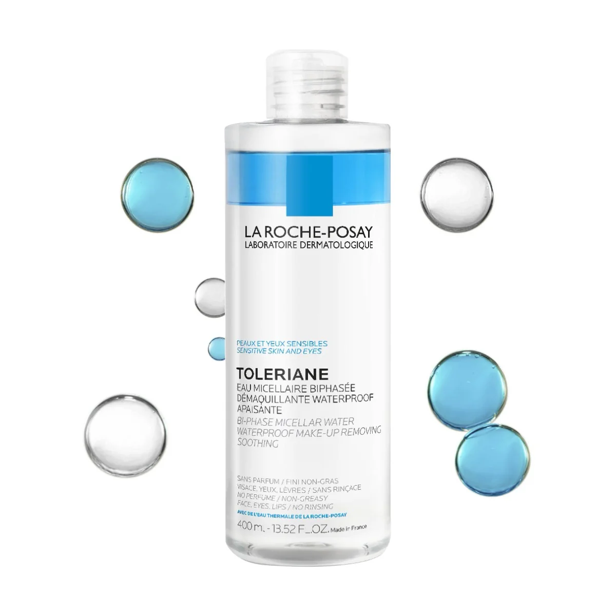 La Roche-Posay Tolériane dvoufázová micelární voda s olejem 400 ml
