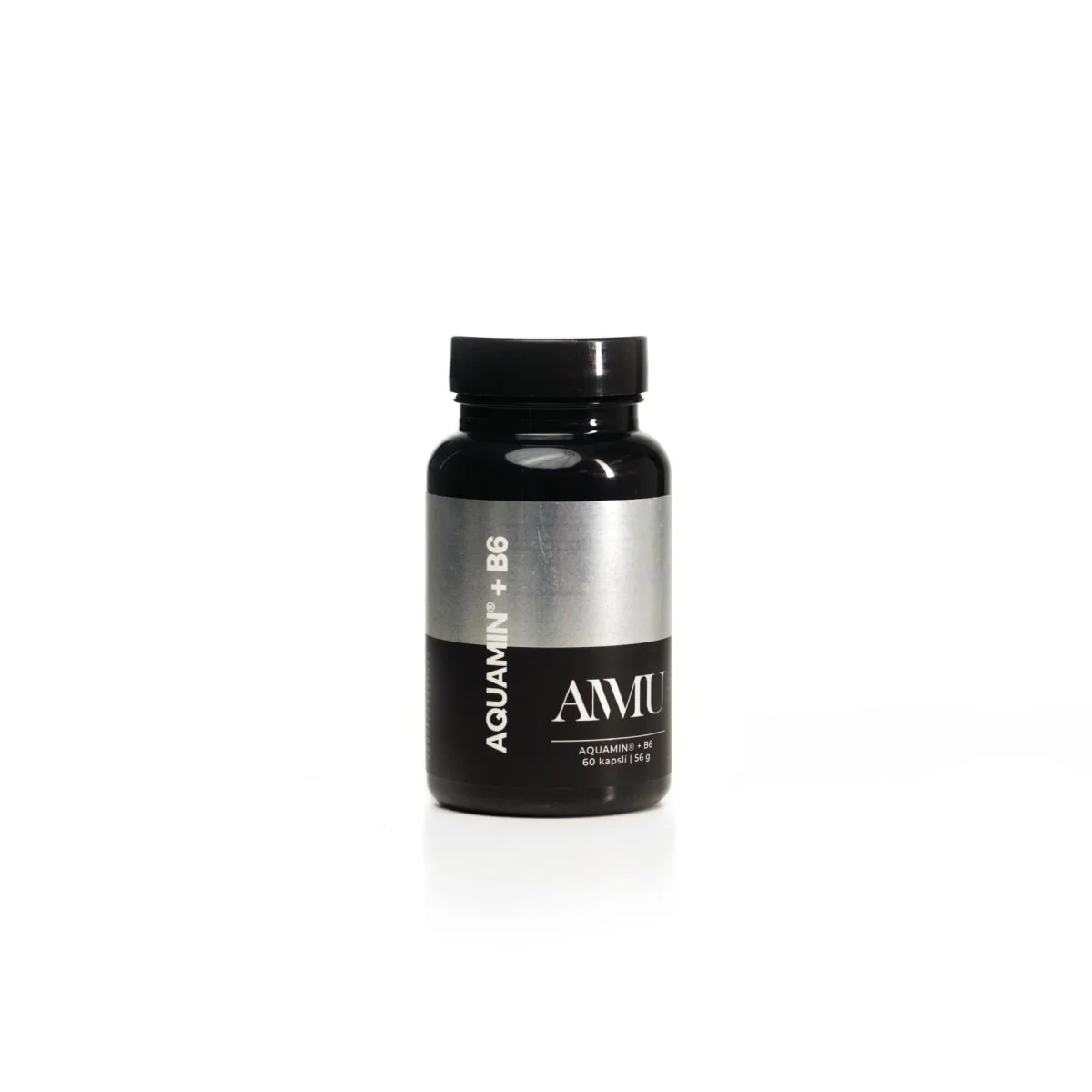 AMMU Hořčík Aquamin + B6 doplněk stravy 60 kapslí 56 g