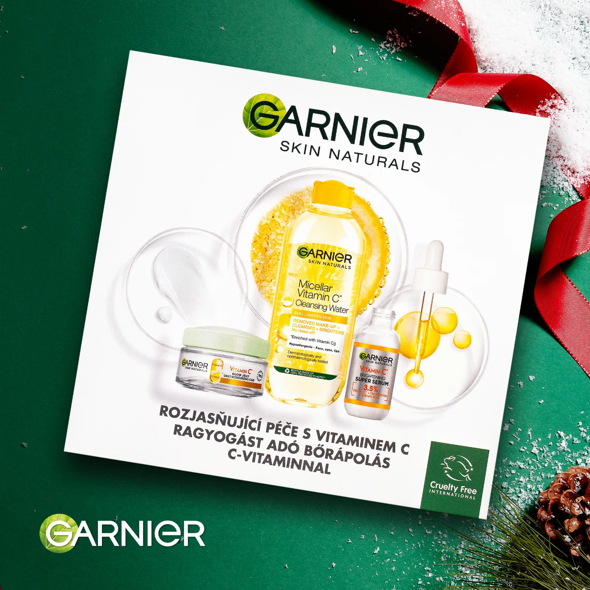Garnier Skin Naturals Vitamín C vánoční balíček