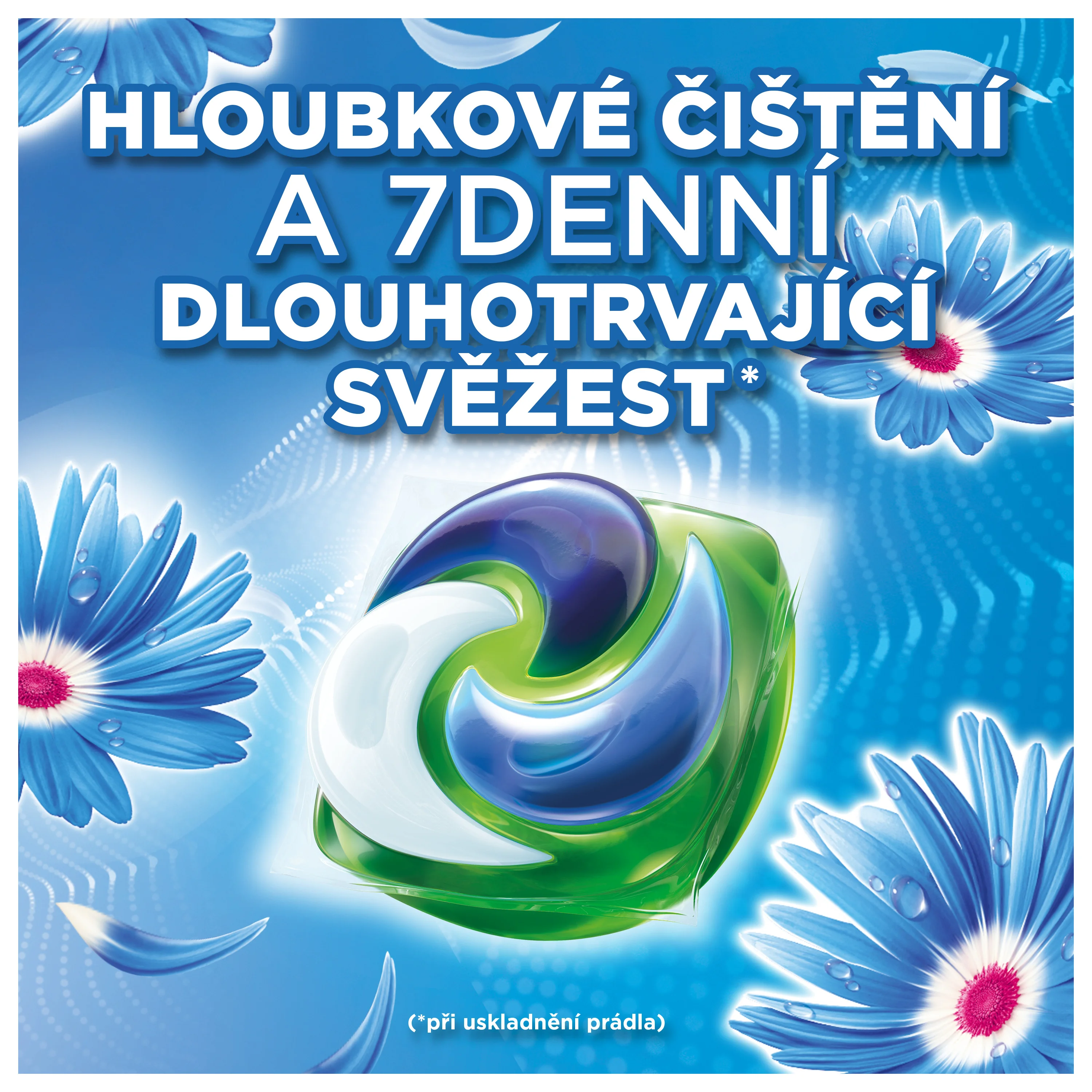 Ariel Touch od Lenor Fresh Air Allin1 kapsle na praní 38 ks