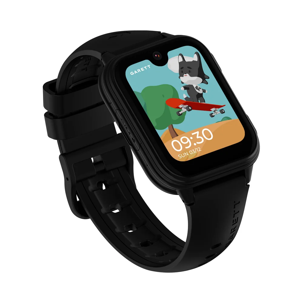 Garett Kids Vibe 4G AMOLED chytré hodinky Black