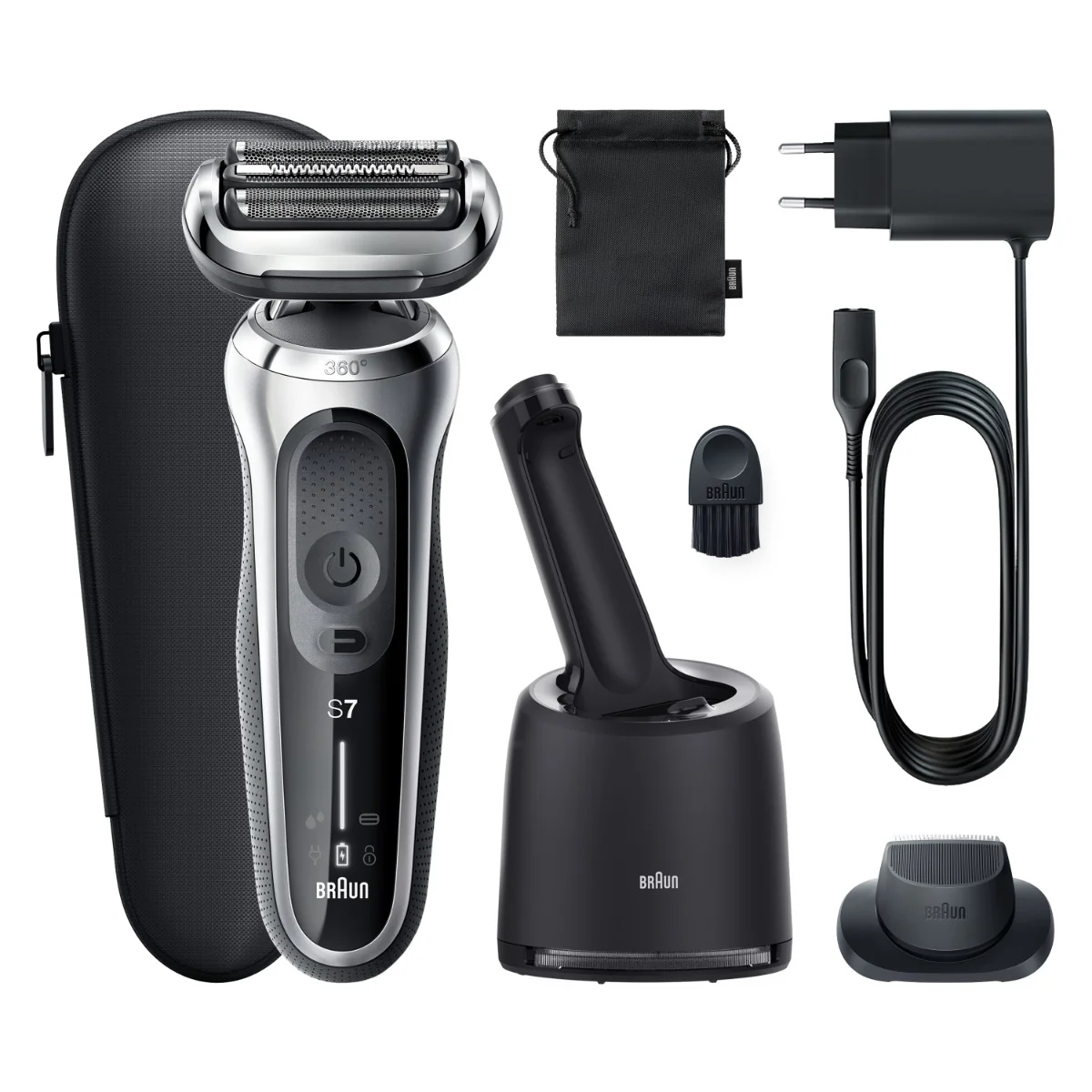 Braun Series 7 71-S7200cc pánský holicí strojek silver