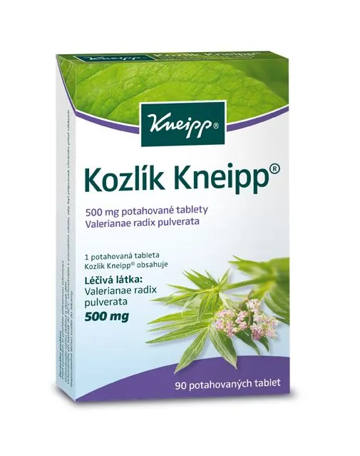 Kneipp Kozlík 500 mg 90 potahovaných tablet