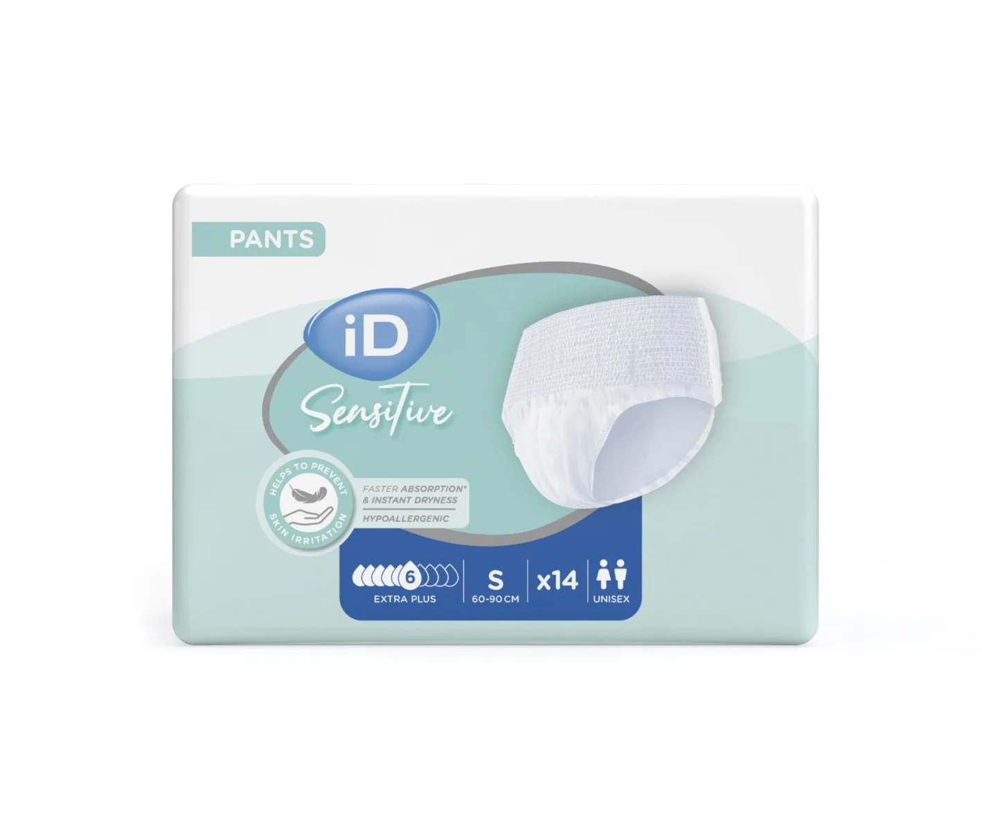 iD Pants Sensitive Small Extra Plus 14 ks