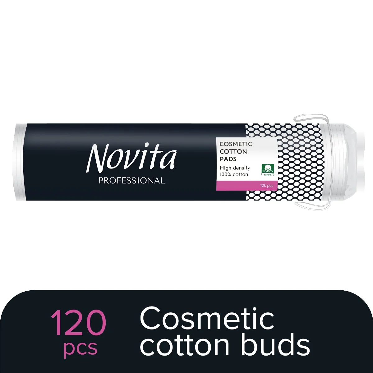 Novita Professional Bavlněné odličovací tampony 120 ks