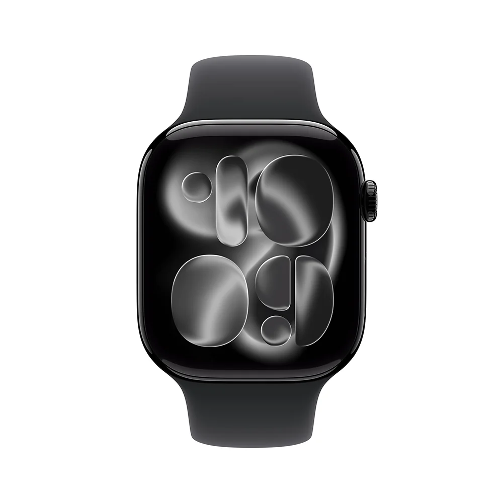 Apple Watch Series 11 42mm J. Black, Black SB, M/L chytré hodinky