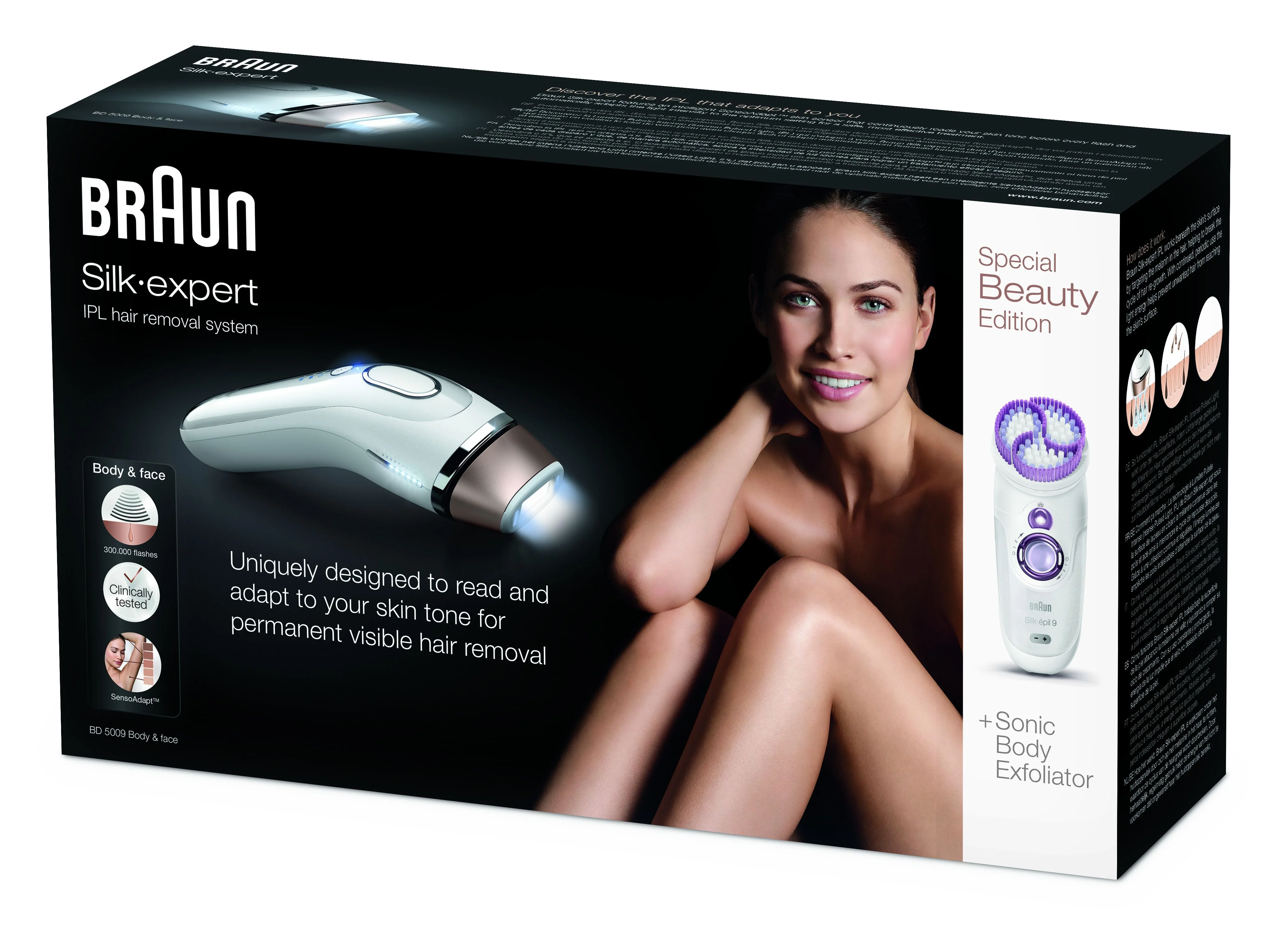 Braun Silk-expert BD5009 IPL epilátor + kartáček