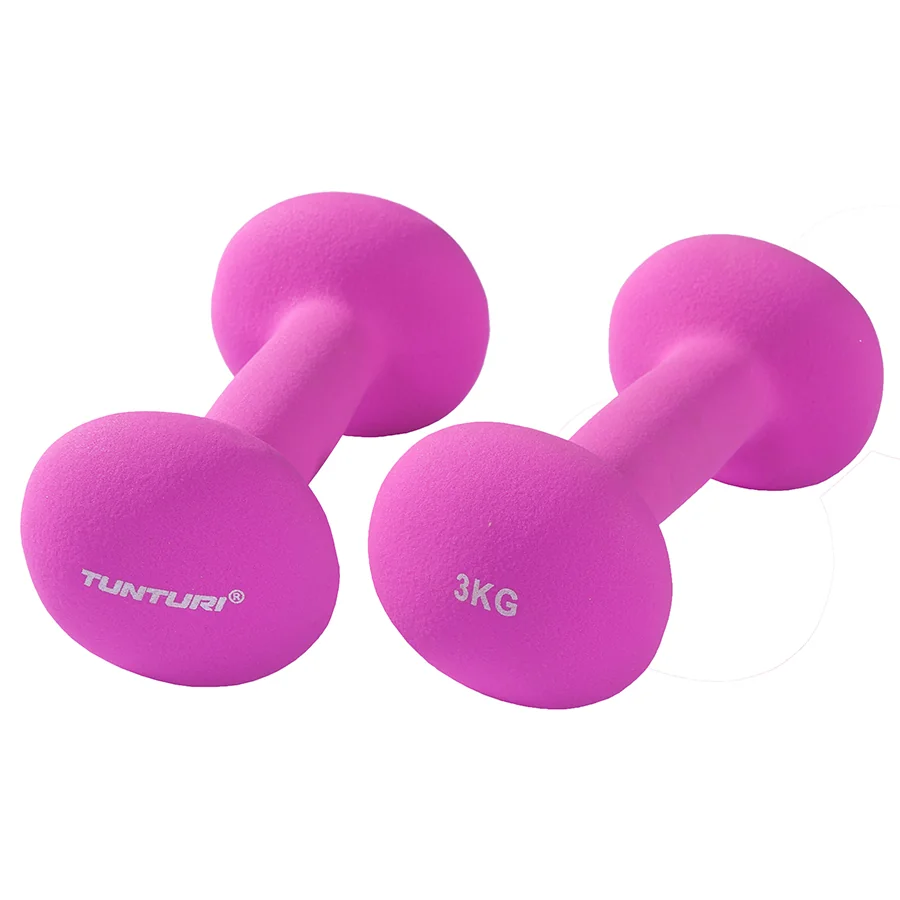 Tunturi Činky neoprén varianta 2 x 3 kg