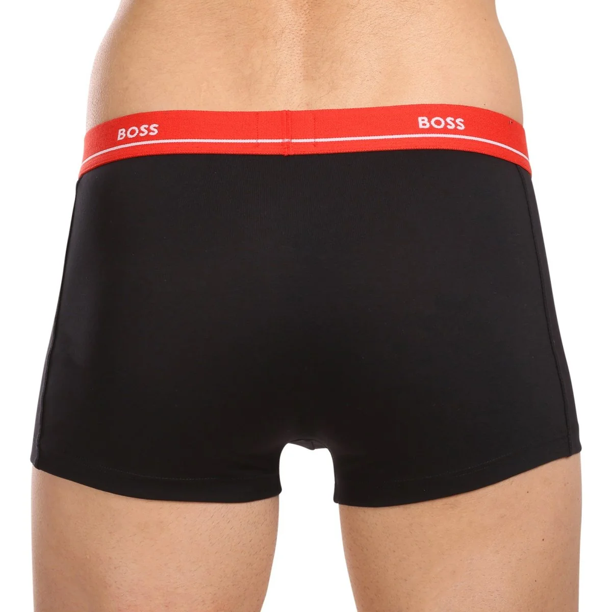 BOSS 5PACK pánské boxerky černé (50489616 999) M