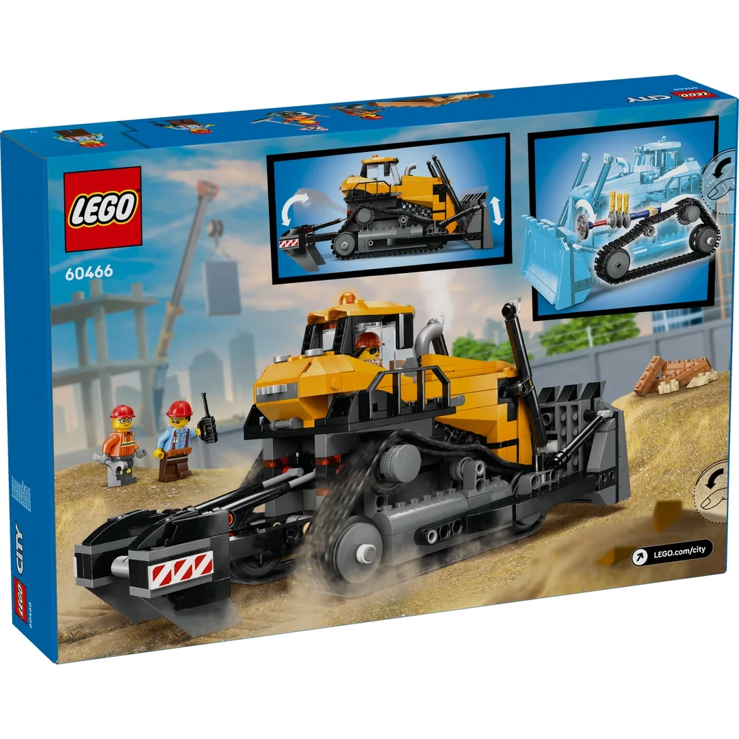 LEGO® City 60466 Žlutý buldozer