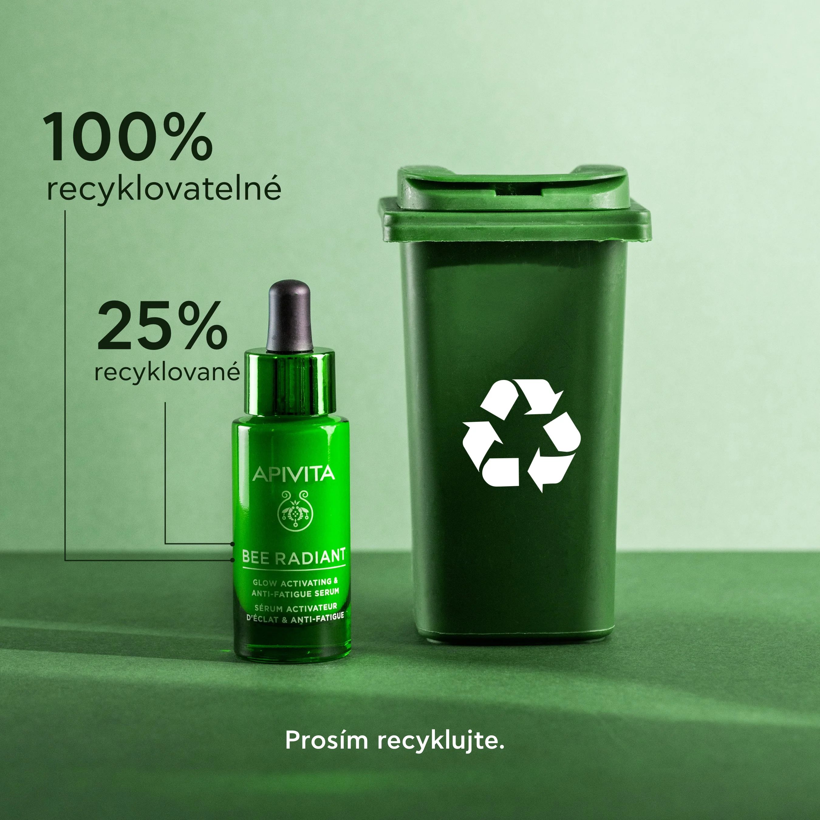 APIVITA Bee Radiant sérum pro rozjasnění pleti 30 ml