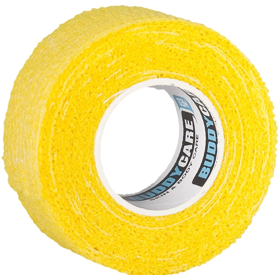 BUDDYCARE®MED Náplast na prsty 2,5 cm x 4,5 m žlutá