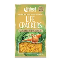 LifeFood Life Crackers Zelňáky RAW BIO