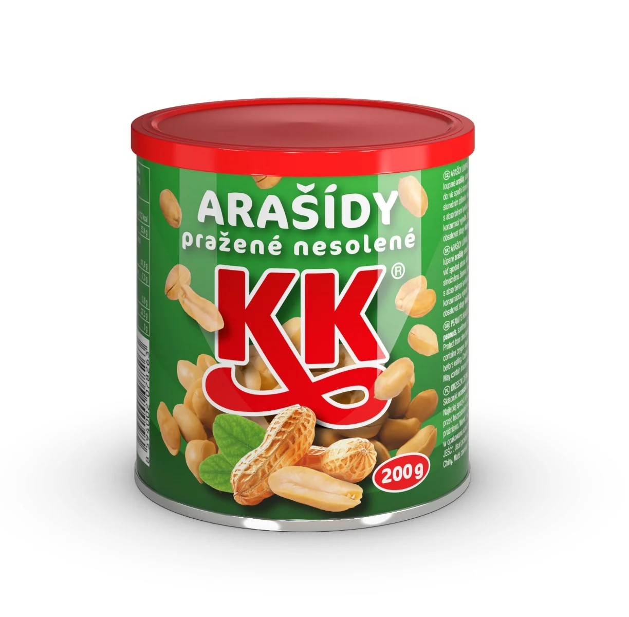 KK Arašídy pražené nesolené 200 g