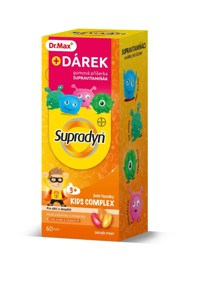 Supradyn Kids Complex želé fazolky 60 ks + dárek