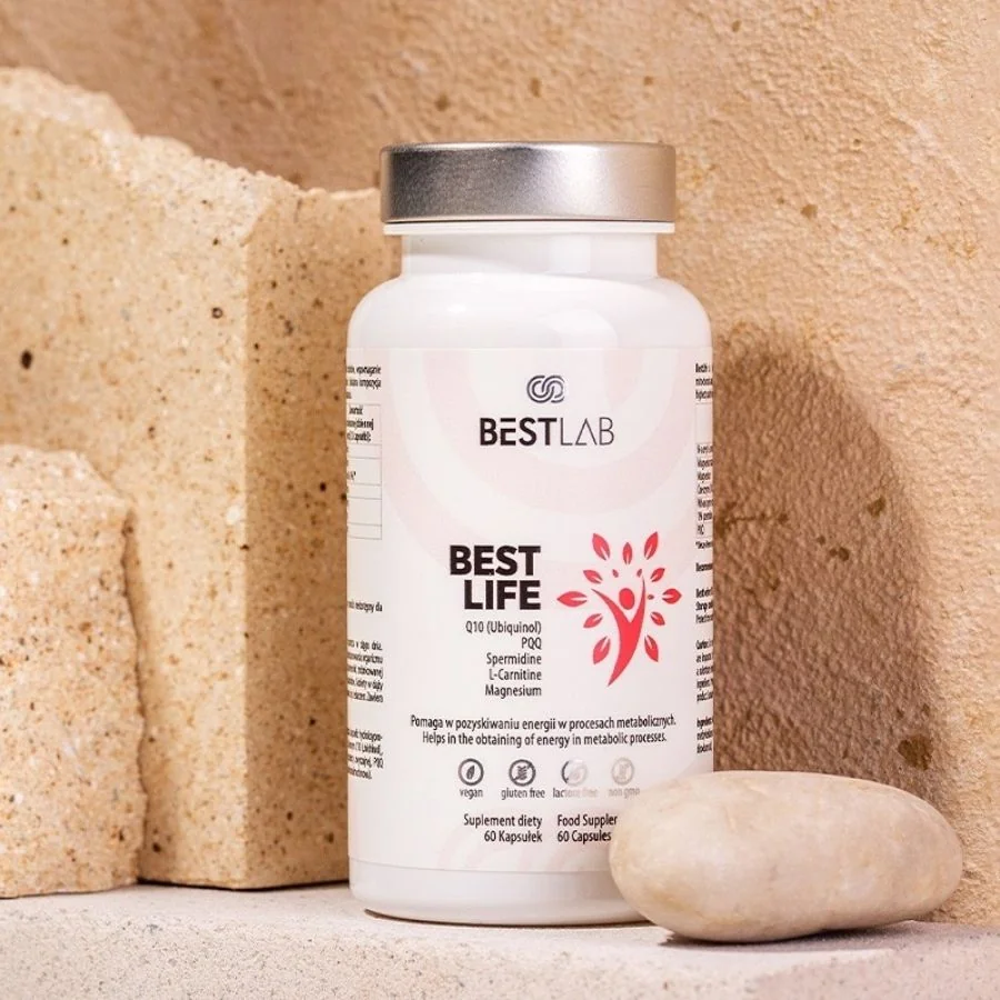 Best Lab BestLife pro energetický metabolismus 60 kapslí