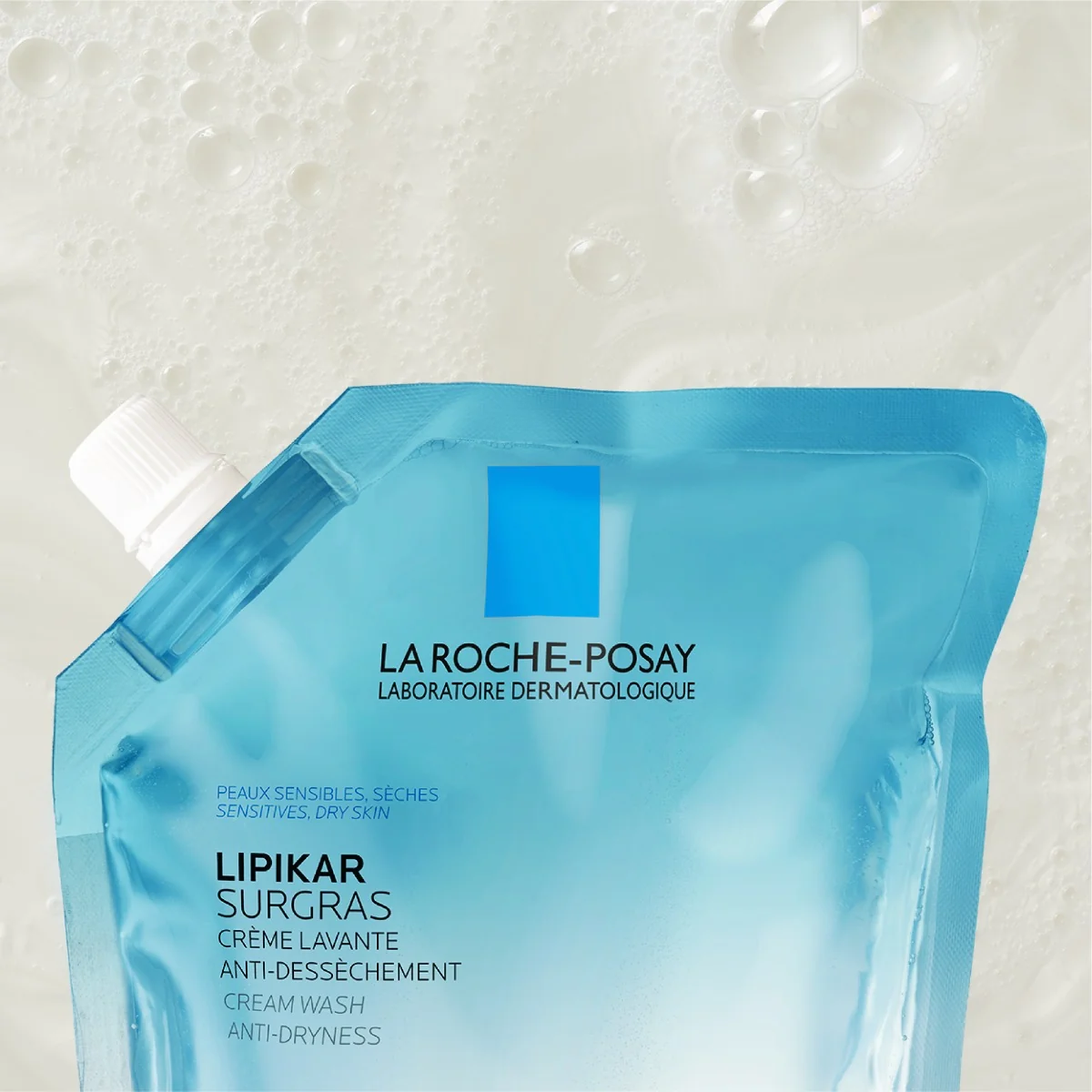 La Roche-Posay Lipikar Surgras sprchový gel – náplň 400 ml