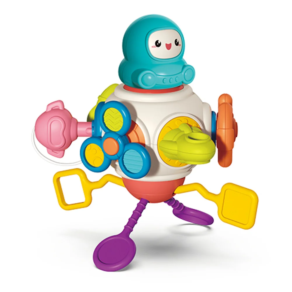 Babyono Senzorická multifunkční hračka - Kosmonaut 