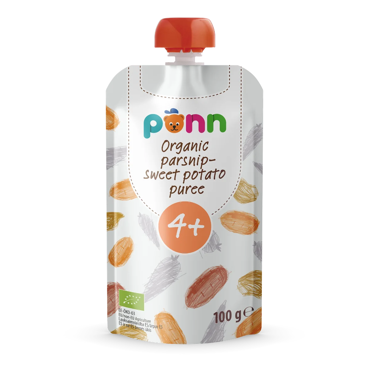 SALVEST Põnn BIO Pyré z pastináku a batátů 100 g