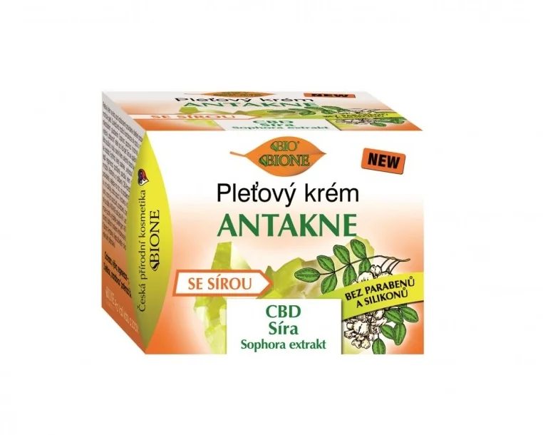 BIO BIONE Antakne Pleťový krém se sírou 51 ml