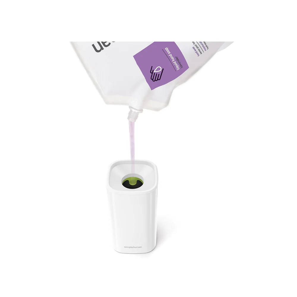 Simplehuman Pulse Dávkovač mýdla a desinfekce 295 ml bílá ocel