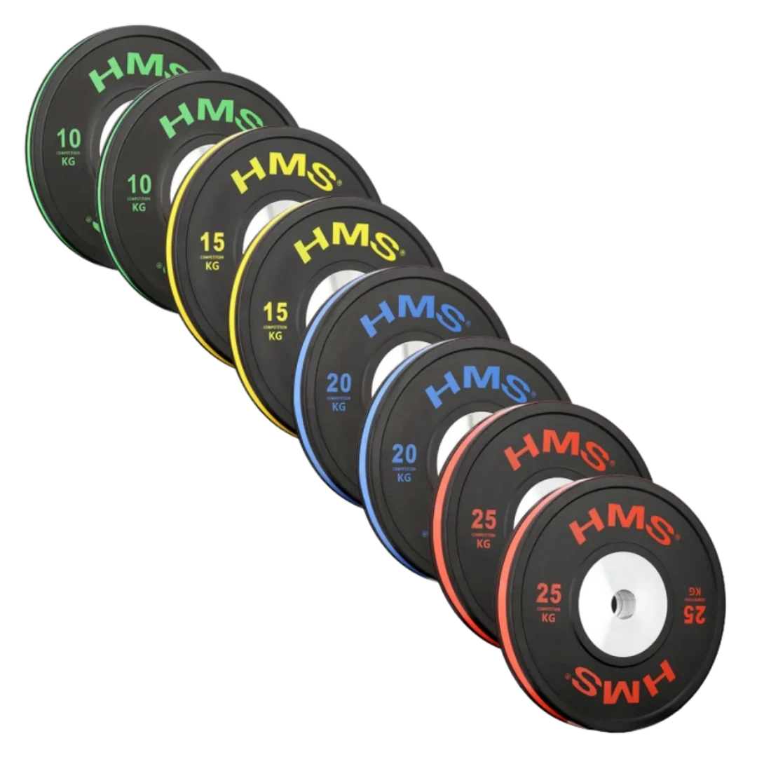HMS Sada olympijských bumper kotoučů BTBR SET