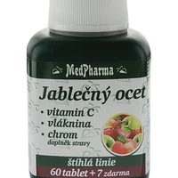 Medpharma Jablečný ocet + vitamin C + vláknina + chrom