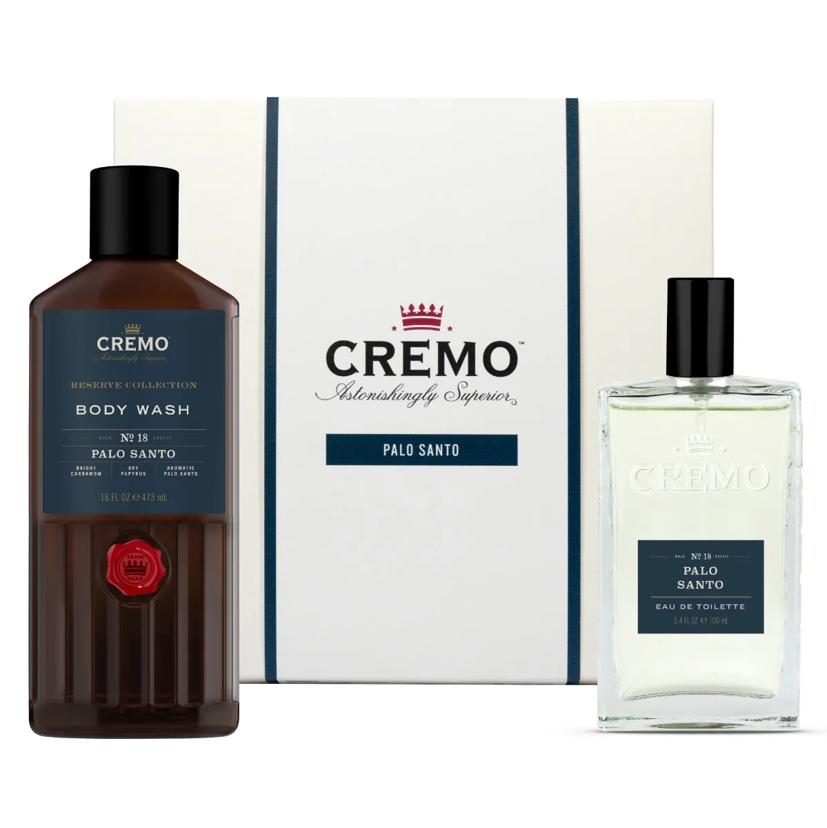 Cremo Palo Santo dárková sada pro muže 2 ks