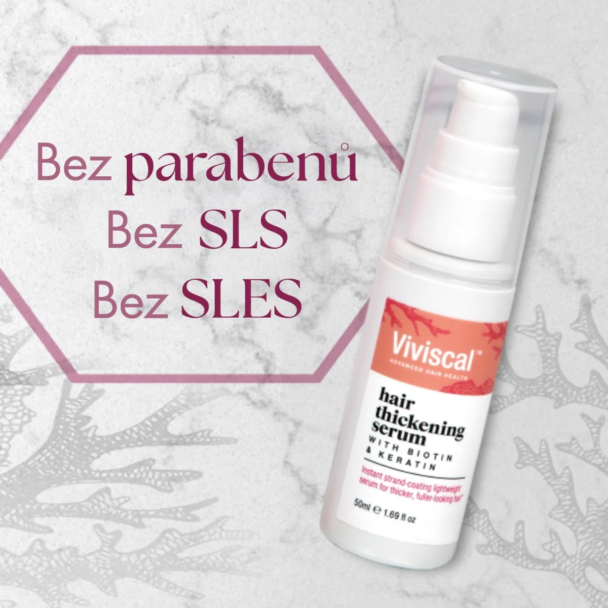Viviscal Sérum na objem vlasů 50 ml