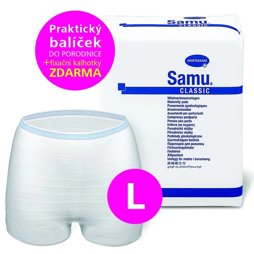 Vložky porodnické SAMU + Molipants L