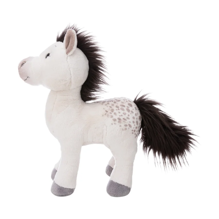 Nici Plyš Pony Mony bílý 37cm, GREEN