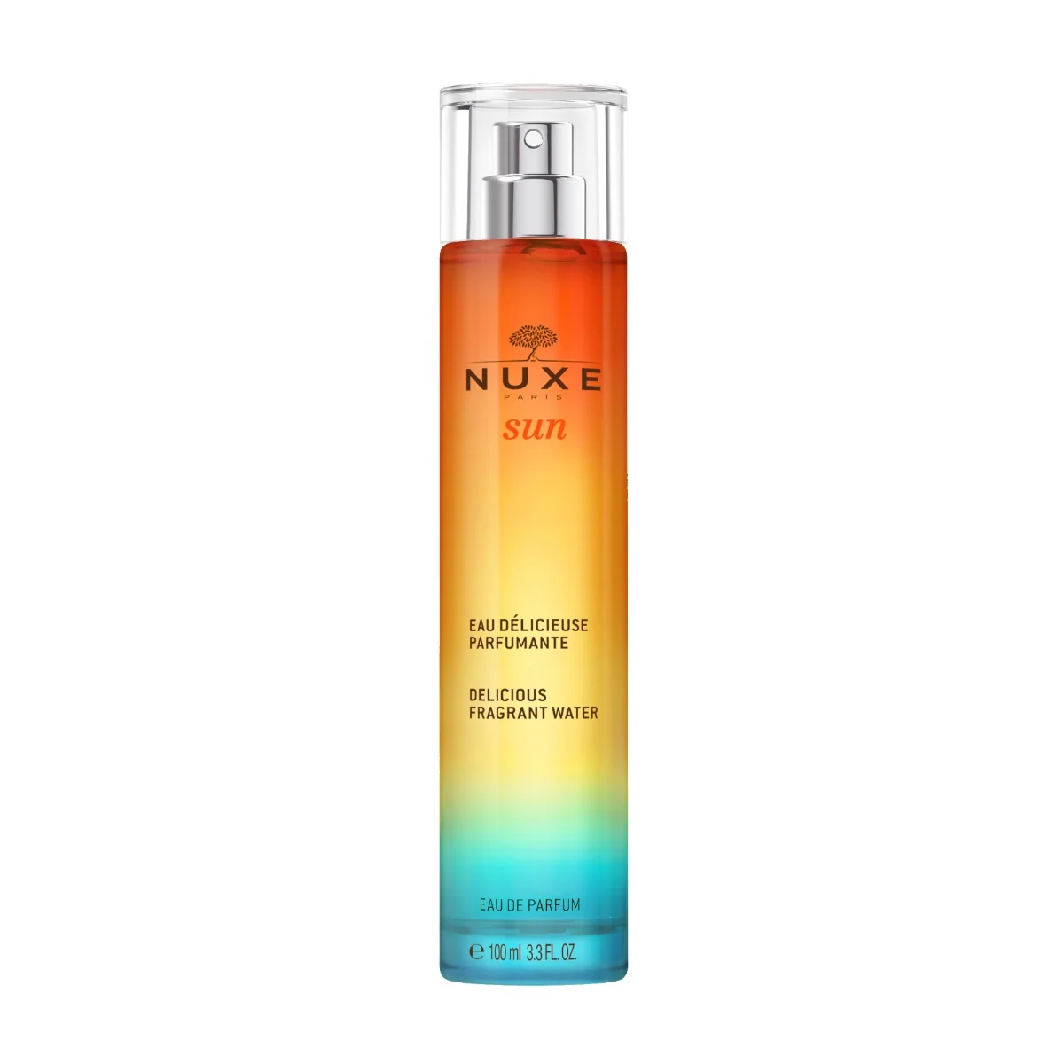 Nuxe Sun Jemná parfémová voda s vůní pomeranče, květu tiaré a vanilky 100 ml